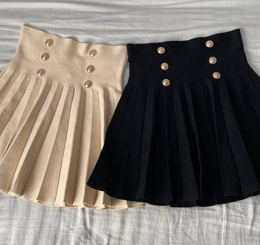 Mini Skirt with Elastic Waist