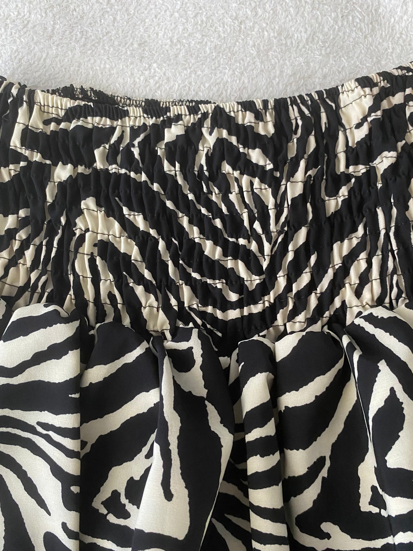 Zebra Skirt #0024 Maria