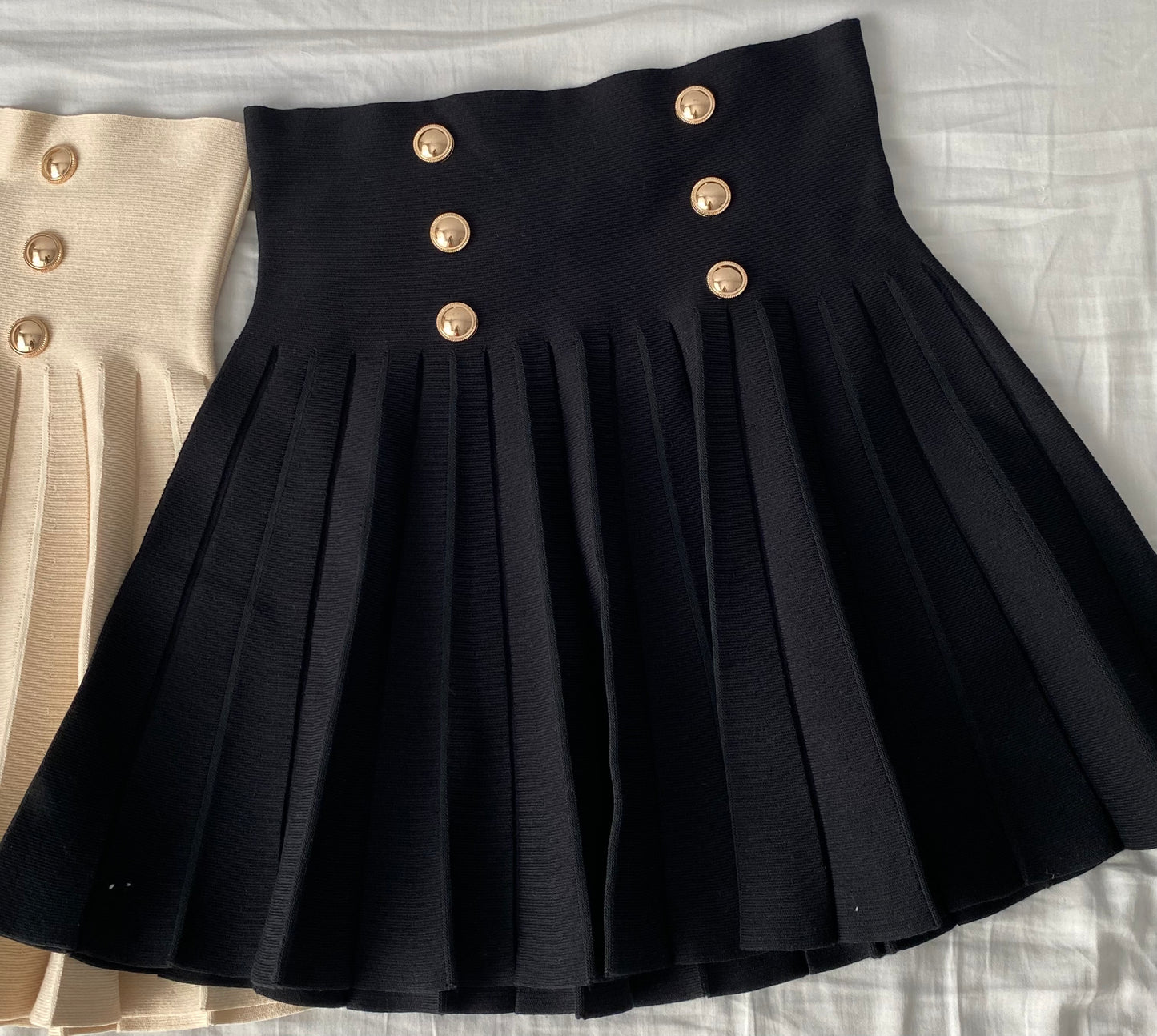 Mini Skirt with Elastic Waist